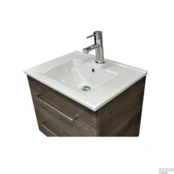 Wastafel Sanicare Q6 Inclusief Kraangat En Overloop 100x45cm Keramisch Wit (exclusief Meubel)