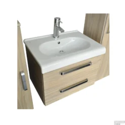 Wastafel Sanicare Q9 Inclusief Kraangat En Overloop 100x47cm Keramisch Wit (exclusief Meubel) -Goedkope Stijl Baden Winkel wastafel sanicare q9 inclusief kraangat en overloop 100x47cm detail2