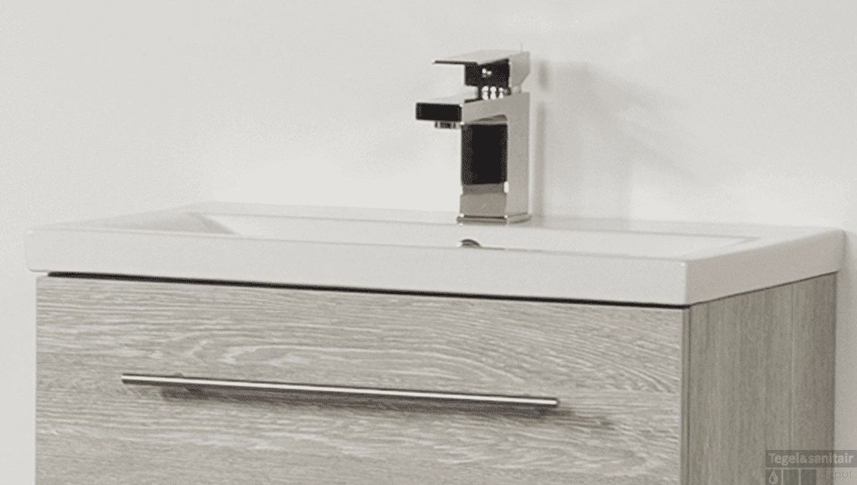 Wastafelblad Exclusive Line 60 XXS Artificial Stone 1 Kraangat 4 Wastafelblad Exclusive Line 60 XXS Artificial Stone 1 Kraangat - Afbeelding 2