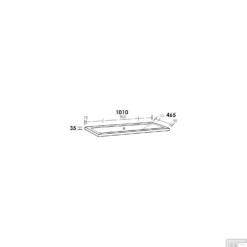 Wastafelblad Exclusive Line 100 Bari 1 Kraangat 7 Wastafelblad Exclusive Line 100 Bari 1 Kraangat -Goedkope Stijl Baden Winkel wastafelblad bari 100 tech