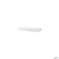 Wastafelblad Exclusive Line 120-2 Legend 0 Kraangaten Wit 6 Wastafelblad Exclusive Line 120-2 Legend 0 Kraangaten Wit -Goedkope Stijl Baden Winkel wastafelblad exlusive line 120 2 legend wit 2