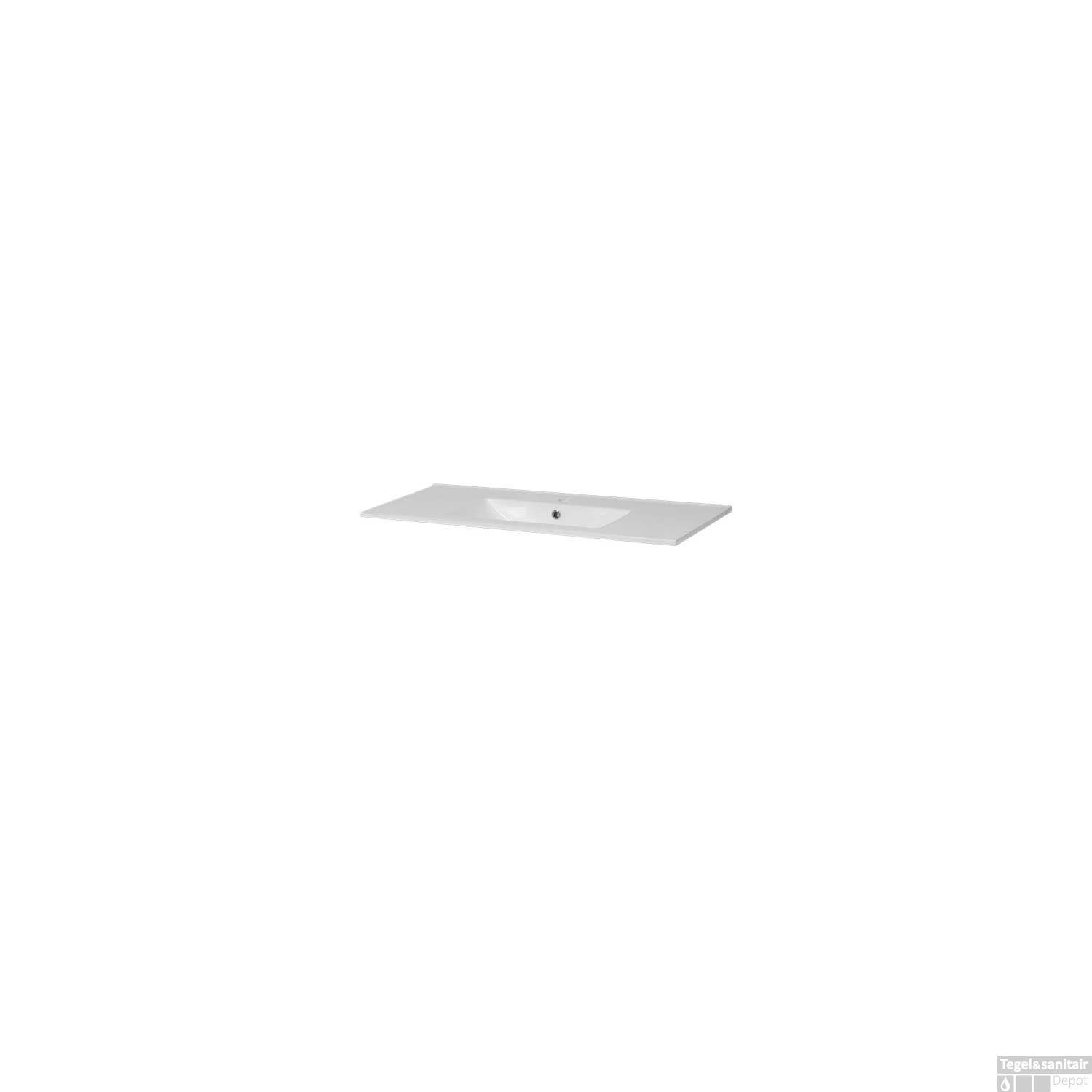 Wastafelblad Keramiek Empoli 100 1 Kraangat 9 Wastafelblad Keramiek Empoli 100 1 Kraangat - Afbeelding 7