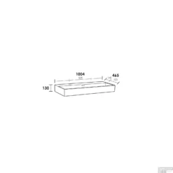 Wastafelblad Legend 100 1 Kraangat Wit 7 Wastafelblad Legend 100 1 Kraangat Wit -Goedkope Stijl Baden Winkel wastafelblad legend 100 wit tech 1
