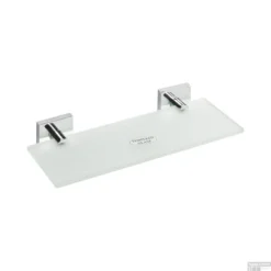 Glazen Planchet Sapho X-Square 60x5.5 Cm Chroom