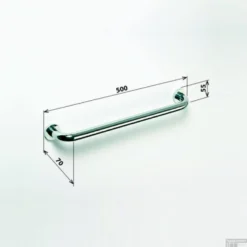 Handgreep Sapho X-Round Rond 50 Cm Chroom 5 Handgreep Sapho X-Round Rond 50 Cm Chroom -Goedkope Stijl Baden Winkel xr500 handgreep sapho x round rond 50 cm chroom 1