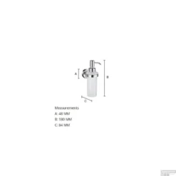 Zeepdispenser Smedbo Home 8,4x8,4x18 Cm Chroom -Goedkope Stijl Baden Winkel zeepdispenser smedbo home 8 4x8 4x18 cm chroom tech