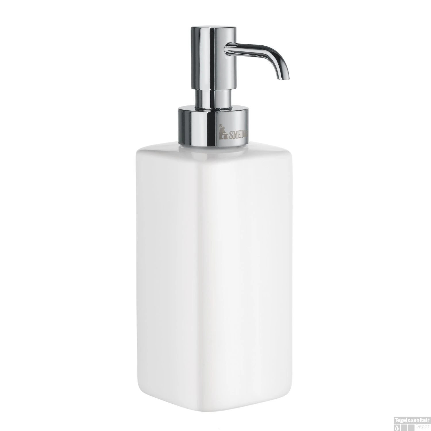 Zeepdispenser Smedbo Ice Vrijstaand Mat Glas 6.3x6.3x18 Cm Chroom 3 Zeepdispenser Smedbo Ice Vrijstaand Mat Glas 6.3x6.3x18 Cm Chroom