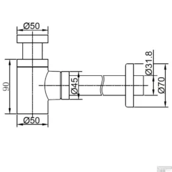 Sifon Best Design Nero 5/4 Mat Zwart 5 Sifon Best Design Nero 5/4 Mat Zwart -Goedkope Stijl Baden Winkel zwart mate sifon tech